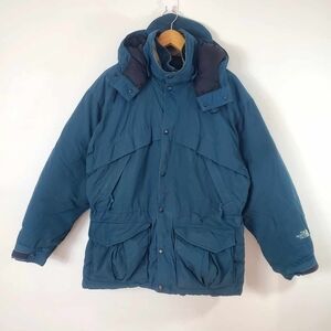 Vtg The North Face Jacket Down Filled Winter Pockets Hood Outdoor Snow Coat Warm